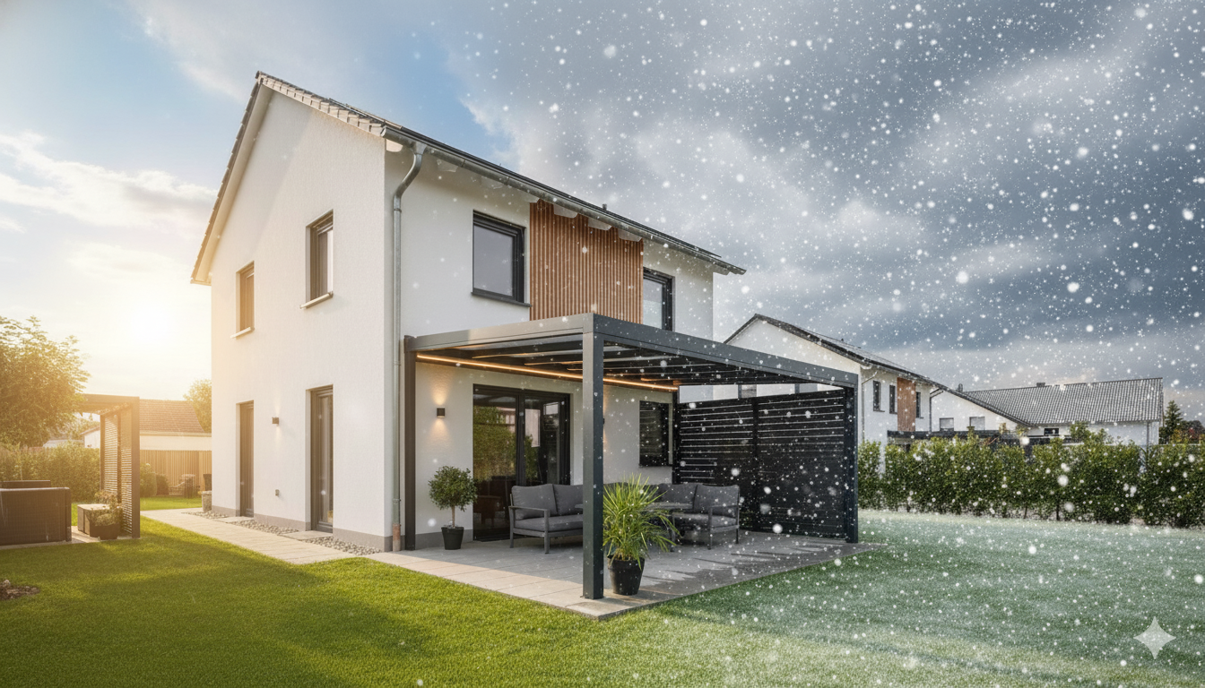 Wintergarten als ganzjährig nutzbarer Wohnraum